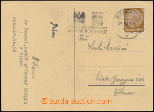 170630 - 1941 KT BUCHENWALD  pohlednice za odměnu zaslaná do Protek