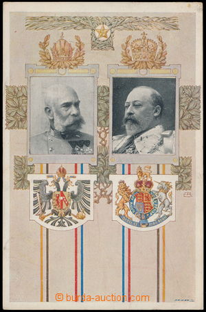 170683 - 1906 FRANZ JOSEF I., výstavní pohlednice vydaná k Výstav