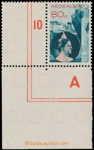 170690 - 1933 Mi.266, Trade 80C, left bottom corner piece with plate 