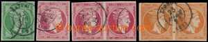 170692 - 1861-71 Mi.11, 22, 29, 35, comp. of stamps Head of Hermes, i
