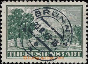170717 - 1943 Pof.Pr1A, Připouštěcí známka Terezín, celé DR BR