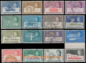 170759 - 1963-69 SG.1-15, 15a, Alžběta II. - Motivy, nominálně ko