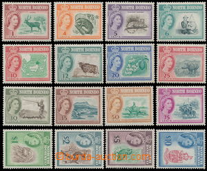 170765 - 1961 SG.391-406, Alžběta II. - Motivy; kompletní série, 