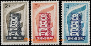 170802 - 1956 Mi.555-557, Europa 2Fr-4Fr; kat. 300€