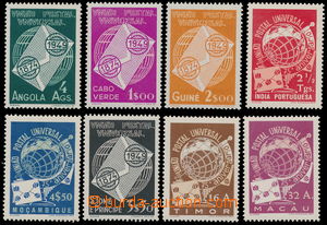 170826 - 1949 PORTUGUESE COLONIES - UPU, complete set - Angola, Cape 