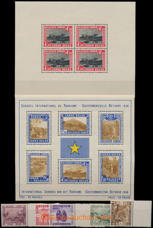 170832 - 1937-39 Mi.Bl.1, Vl.2, 185-189, sestava 2 aršíků  + kompl