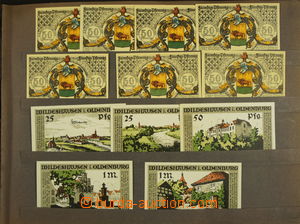 171014 - 1920-21 [COLLECTIONS] GERMANY provisionla banknotes Notgeld,