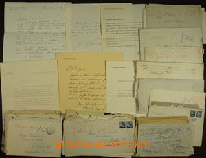 171056 - 1945 [SBÍRKY]  soubor osobních kondolenčních dopisů k �