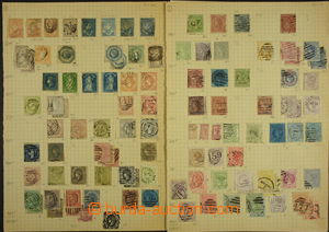 171213 - 1850-1900 [COLLECTIONS]  collection on sheet, from 1. issue,
