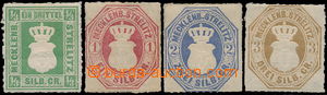 171226 - 1864 Mi.2, 4-6, Znak v obdélníku 1/3Sgr , Znak v 8-úheln