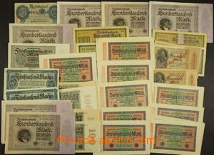 171310 - 1914-23 GERMANY  selection of 90 pcs of bank-notes mainly fr
