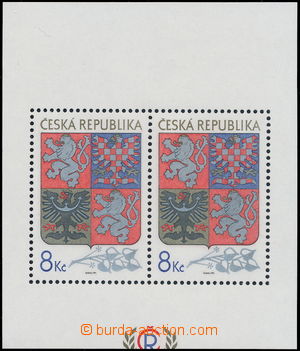 171440 - 1993 Pof.A10 VV, aršík Velký státní znak, odlišný oř