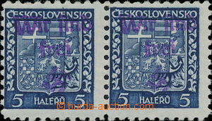 171497 - 1938 MÄHR. OSTRAU  vydání Polní pošta, Mi.41, Znak 5h m
