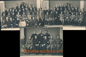 171548 - 1945 RESISTANCE  comp. of 3  B/W photos Revolučního railwa