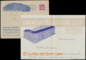 171599 - 1937 Grand hotel Národní dům - Olomouc, dekorativní př