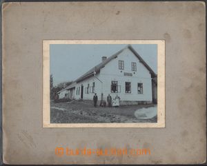 171658 - 1900 PLZEŇ - Pub Martin Merce, cabinet card on/for passe-pa