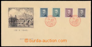 171687 - 1948 ministerská FDC M A/46, E. Beneš / Hradčany - černo