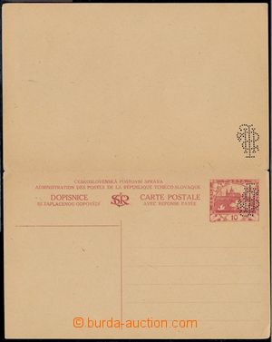 171756 - 1919 Maxa J49, dvojitá mezinárodní celinová dopisnice Hr