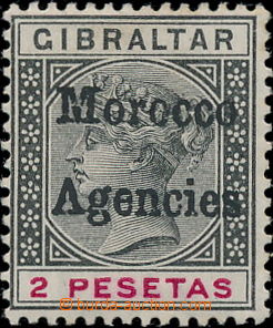 171786 - 1898-1900 Britská pošta, SG.8a, gibraltarská Viktorie 2Ps