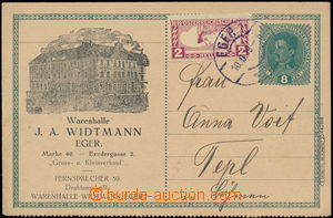 171877 - 1919 CPŘ3Pa, PC Charles 8h with the bottom perf for typewri