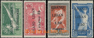 171929 - 1924 Mi.22-25, Olympijské hry 1924, kompletní série; kat.