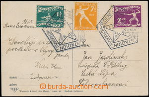 171931 - 1928 SPORT/ Summer Olympic Games 1928: Ppc (Amsterdam) sent 