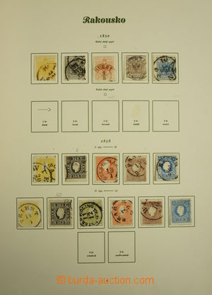 171947 - 1850-1918 [SBÍRKY]  pěkná sbírka na listech Stiburek v p