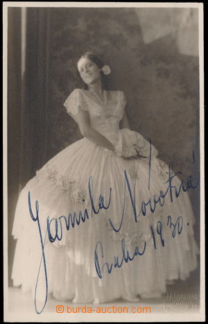 172038 - 1930 NOVOTNÁ Jarmila (1907-1994), important Czech opera sin