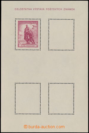 172064 - 1952 Pof.TL A691/692, nerozřezaný list s dvojicí aršík