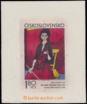 172151 - 1973 PLATE PROOF  Pof.2008, Czech and Slovak Graphic Arts - 