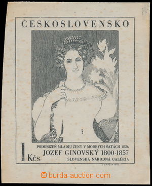 172199 - 1985 ZT  Pof.2724, Umění - J. Ginovský 1Kčs, zkusmý tis