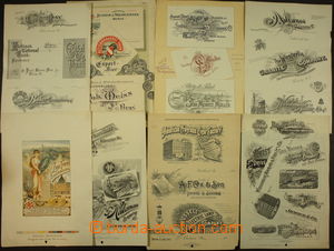 172294 - 1880-1914 [SBÍRKY]  cca 150 reklamních a grafických list