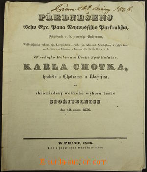 172330 - 1836 VÝROČNÍ ZPRÁVA VÝBORU ČESKÉ SPOŘITELNICE  print
