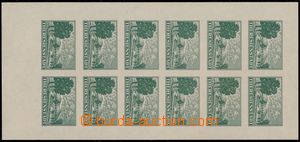 172524 - 1943 FORGERY  forgery admission stamp. in vert. blk-of-12, m