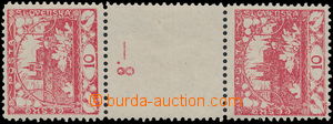 172627 -  Pof.5Ms, 10h čerevná, svislé stejnosměrné 2-známkové