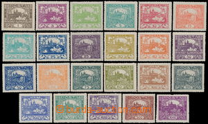 172629 -  Pof.1-26, line 23 pcs of various values, all with unofficia