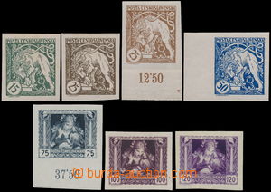 172693 -  Pof.27-32N, complete set of unissued imperforated stmp., in