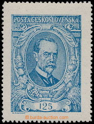 172716 -  Pof.140a, 125h ultramarine, type I.; superb, marked and exp