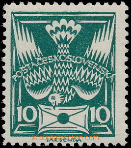 172784 -  Pof.145B, 10h green, line perforation 13¾;, sought by 