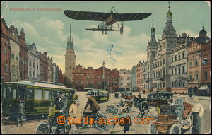172921 - 1912 PARDUBICE - koláž město v budoucnosti, kolorovaná; 