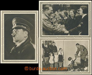 173057 - 1939 A.Hitler, 3 celinové pohlednice P278/2-4, portrét; s 
