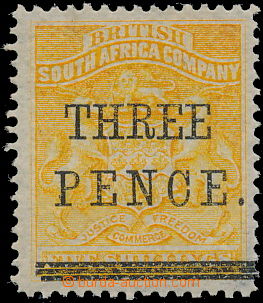 173165 - 1896 SG.53, provisional issue from town Bulawayo (print Bula