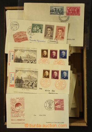 173251 - 1947-65 [COLLECTIONS]  collection of ca. 100 pcs of private 