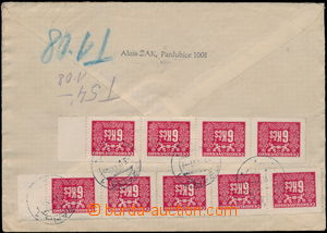 173252 - 1953 insufficiently franked letter from 1. day of monetary r