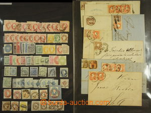 173570 - 1850-1918 [COLLECTIONS]  comp. of stamps, cut-squares, postc