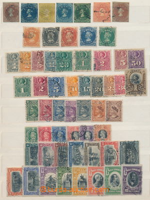 173584 - 1853-1910 [COLLECTIONS]  smaller compilation of used stamps 