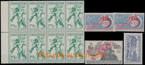 173727 - 1958-1959 sestava katalogových DV a VV: Pof.979, Sport 1,60