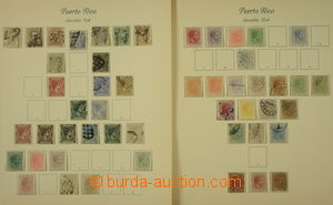 173781 - 1873-1899 [COLLECTIONS]  collection on 6 sheets, overprint o