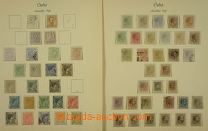 173782 - 1873-1914 [COLLECTIONS]  old collection on 7 sheets, quite c