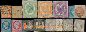 174018 - 1849-1900 comp. of 14 stamps of classic period, i.a. Mi.5, 9